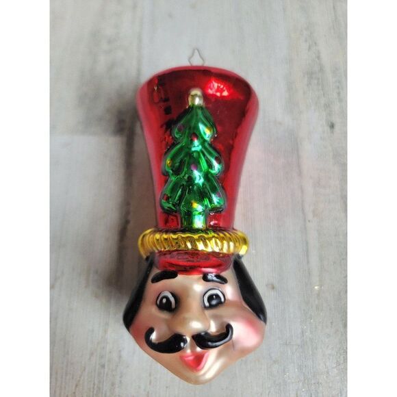 Mark Klaus Vintage 2003 blown glass Nutcracker phase ornament - Picture 3 of 9